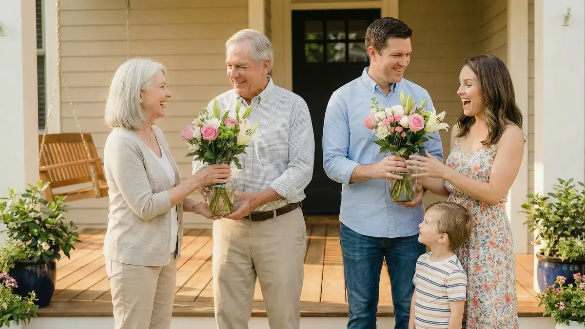 Sophie Stems floral arrangement