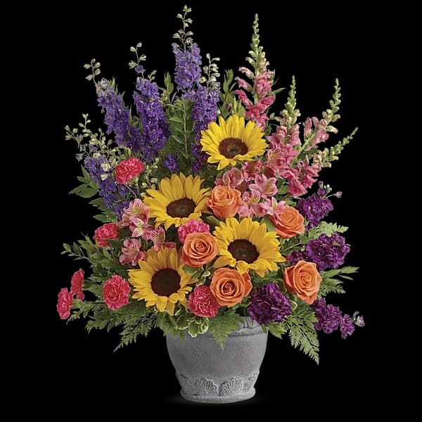 Teleflora's Hues Of Hope Bouquet