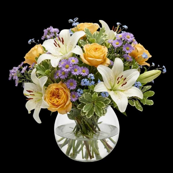 Bright Blue Skies Bouquet